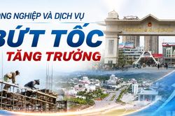 Công nghiệp và dịch vụ bứt tốc tăng trưởng