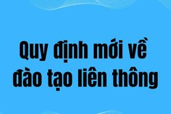 Quy định mới về đ&agrave;o tạo li&ecirc;n th&ocirc;ng