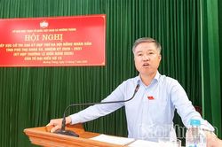 Tổ đại biểu số 15 HĐND tỉnh tiếp x&uacute;c cử tri sau Kỳ họp thứ Ba