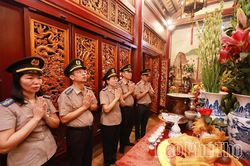 Thi hành án dân sự tỉnh Phú Thọ báo công các Vua Hùng nhân kỷ niệm 80 năm ngày truyền thống