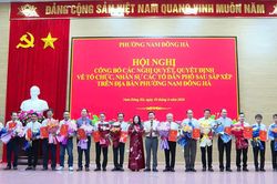 Hoàn thiện bộ máy cơ sở sau sắp xếp