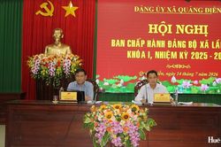 Quảng Điền đẩy nhanh tiến độ các công trình, dự án trọng điểm