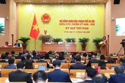 HĐND TP H&agrave; Nội khai mạc kỳ họp thứ năm, chất vấn để th&aacute;o gỡ nhiều điểm nghẽn d&acirc;n sinh