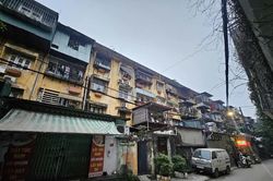 Hà Nội phấn đấu khởi công 9 dự án cải tạo chung cư cũ trong năm 2026