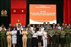 Đối thoại 'nóng' về TTHC giữa Công an TP Hồ Chí Minh với doanh nghiệp