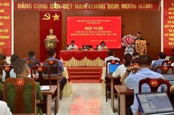 Tổ đại biểu số 12, HĐND tỉnh tiếp xúc cư tri tại xã Quảng Lâm