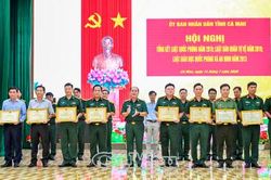 C&agrave; Mau triển khai hiệu quả Luật Quốc ph&ograve;ng, Luật D&acirc;n qu&acirc;n tự vệ, Luật Gi&aacute;o dục quốc ph&ograve;ng v&agrave; an ninh