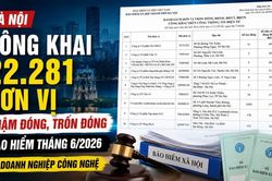 H&agrave; Nội c&ocirc;ng khai danh s&aacute;ch 22.281 đơn vị chậm đ&oacute;ng, trốn đ&oacute;ng bảo hiểm