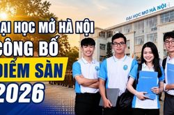 Điểm s&agrave;n Đại học Mở H&agrave; Nội 2026 từ 17 đến 20 điểm, th&ecirc;m ng&agrave;nh Kỹ thuật m&aacute;y t&iacute;nh