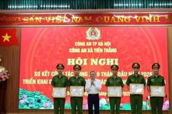 C&ocirc;ng an x&atilde; Tiến Thắng: Đẩy mạnh cải c&aacute;ch h&agrave;nh ch&iacute;nh, n&acirc;ng cao chất lượng phục vụ nh&acirc;n d&acirc;n