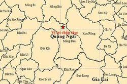 Lại động đất mạnh 3.8 độ ở khu du lịch Măng Đen