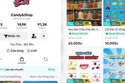 Xử phạt chủ gian h&agrave;ng Candy&Shop chuy&ecirc;n b&aacute;n kẹo tr&ecirc;n TikTok