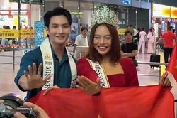 Mai Ngô lên đường dự thi Miss Supranational 2026 muộn, chi phí hành lý gây sốc