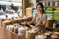 Giá lúa gạo hôm nay 15.7.2026: Lúa tươi tăng, gạo xuất khẩu tiếp tục đi ngang