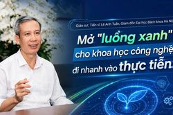 Mở 'luồng xanh' cho khoa học c&ocirc;ng nghệ đi nhanh v&agrave;o thực tiễn