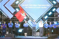 Sôi nổi Chương trình ra quân tình nguyện hè tại Thái Nguyên