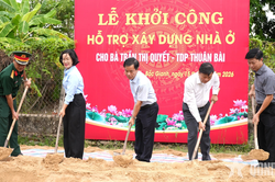 Chung sức x&acirc;y những m&aacute;i ấm nghĩa t&igrave;nh tr&ecirc;n qu&ecirc; hương Quảng Trị