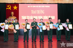 Bộ tư lệnh Bộ đội Biên phòng trao thưởng thành tích trong đấu tranh phòng, chống tội phạm