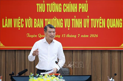 Thủ tướng Lê Minh Hưng: Tạo đột phá để Tuyên Quang phát triển nhanh và bền vững