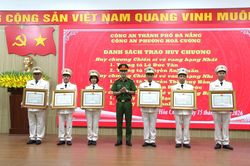 Công an phường Hòa Cường vượt nhiều chỉ tiêu công tác 6 tháng đầu năm