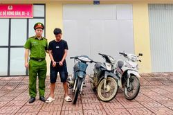 'Lưu linh' trộm xe đổi rượu