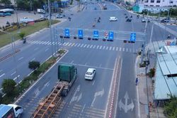 Khắc phục tình trạng phân làn chưa đồng bộ trên quốc lộ 51