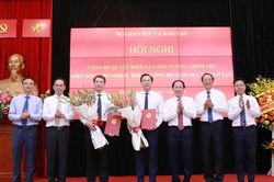 Bộ GD&ĐT ban hành phân công nhiệm vụ của Bộ trưởng, Thứ trưởng sau kiện toàn lãnh đạo