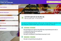 Thông tin sai lệch về tuyển sinh lan truyền trên mạng, Sở GD&ĐT TPHCM cảnh báo 'nóng'
