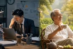 Sự khác biệt giữa người đi làm và người nghỉ hưu, càng ngẫm càng thấm