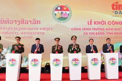 Mái trường nơi biên cương đậm nghĩa tình màu áo lính
