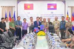 Đội K93 An Giang quy tập 81 hài cốt liệt sĩ tại Kampong Speu (Campuchia)