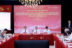 Hoàn thiện thể chế, khơi thông nguồn lực để thực hiện mục tiêu phát triển đến năm 2030