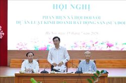 Bảo đảm hài hòa lợi ích của người dân, nhà nước, doanh nghiệp trong kinh doanh bất động sản
