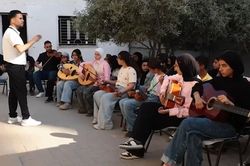 Âm nhạc xoa dịu nỗi đau tinh thần cho trẻ em Gaza