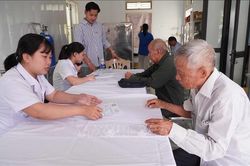 Kết quả chăm sóc người có công là thước đo các hoạt động kỷ niệm của ngành Y tế