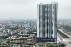 Diện mạo mới của khối bê tông bỏ hoang trên đất vàng phía nam Hà Nội