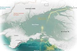 Ukraine tuyên bố tập kích 116 tàu trên biển Azov, Nga tố Kiev mở chiến dịch 'khủng bố trên biển'