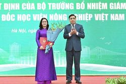 Bổ nhiệm lãnh đạo Học viện Nông nghiệp Việt Nam