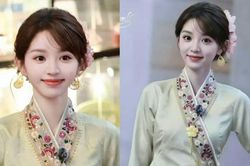 Điền Hi Vi gây sốt với tạo hình công chúa dân tộc ngọt ngào