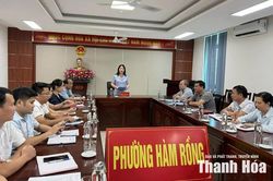 Phường H&agrave;m Rồng tăng cường kiểm tra, gi&aacute;m s&aacute;t ph&ograve;ng ngừa sai phạm