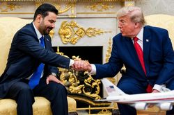 Mỹ v&agrave; Iraq th&uacute;c đẩy hợp t&aacute;c kinh tế, nhất tr&iacute; lộ tr&igrave;nh r&uacute;t qu&acirc;n