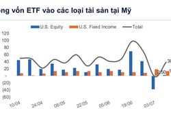 Dòng tiền ETF đảo chiều tiếp tục đổ mạnh vào cổ phiếu Mỹ đặc biệt là nhóm công nghệ AI