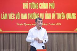 Thủ tướng L&ecirc; Minh Hưng: Tuy&ecirc;n Quang phải huy động mọi nguồn lực để đạt tăng trưởng hai con số