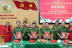 An Giang ký kết phối hợp phòng cháy, chữa cháy liên vùng