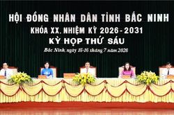 Khai mạc kỳ họp thứ Sáu, HĐND tỉnh Bắc Ninh khóa XX, nhiệm kỳ 2026 - 2031