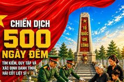 Kết quả thực hiện Chiến dịch 500 ngày đêm tìm kiếm, quy tập và xác định danh tính hài cốt liệt sĩ