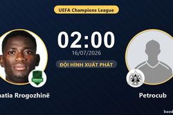 TRỰC TIẾPTrực tiếp Egnatia Rrogozhin&euml; vs Petrocub: Đội h&igrave;nh xuất ph&aacute;t