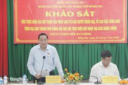 Đa số đơn thư phản ảnh, khiếu nại tại phường Nhơn Trạch liên quan lĩnh vực đất đai
