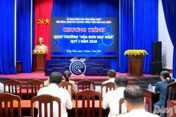 Đồng Th&aacute;p: Quay thưởng Chương tr&igrave;nh 'H&oacute;a đơn may mắn' qu&yacute; I-2026