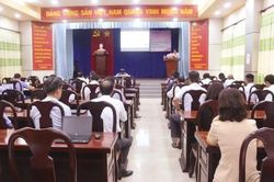 Đồng Th&aacute;p: N&acirc;ng cao kỹ năng truyền th&ocirc;ng số cho c&aacute;n bộ Mặt trận